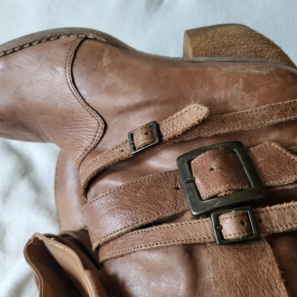 Bakers Bandit leather ankle boot western tan women's US 7 - Picture 9 of 9